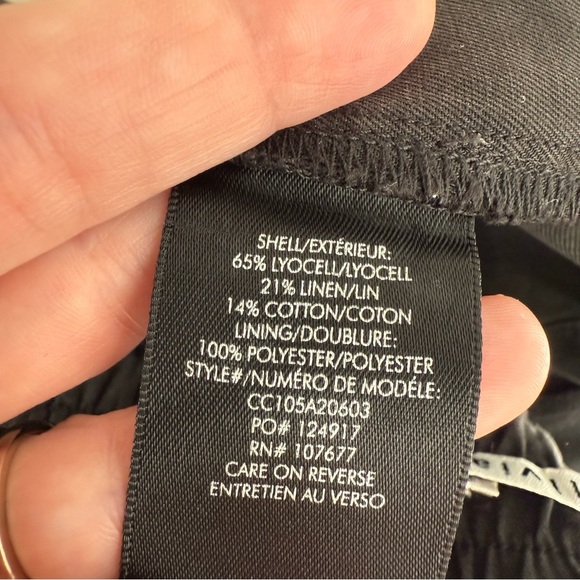 Alice + Olivia Britney High-Waist Patch Pocket Shorts size L - Picture 6 of 6